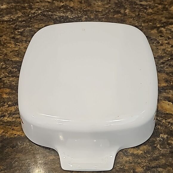 Corningware County Festival pattern casserole dish - Picture 3 of 5